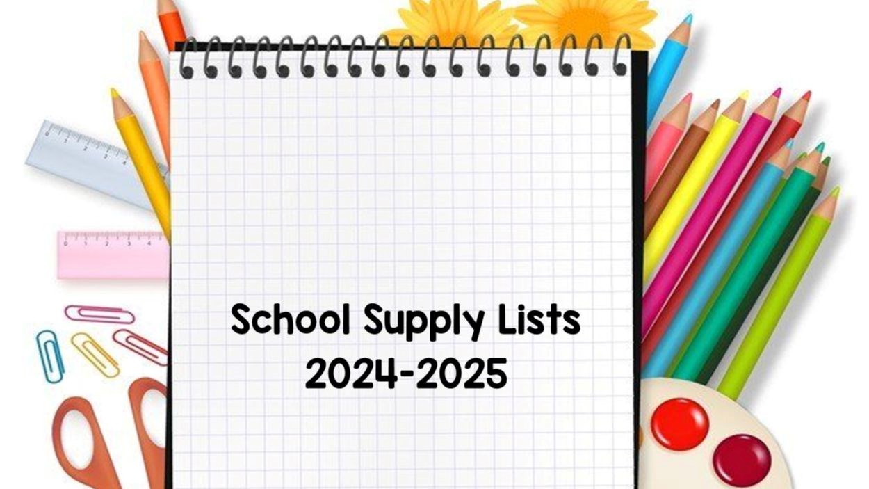 20242025 School Supply Lists for SVSD Schools